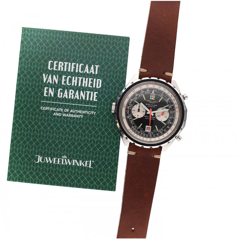 Image 14 of Breitling Navitimer 1806 'Iraqi Air Force'; Vintage Watch