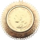 Image 7 of Gold pendant of 10 guilder coin Queen Wilhelmina 1897