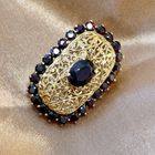 Image 2 of Antique gold brooch with garnet