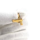 Image 10 of 18K Gold Pistol Pendant