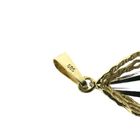 Afbeelding 6 van Bicolor gouden hanger met diamant; 0,01 ct.