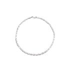 Image 1 of White gold fantasy link bracelet | 21 cm