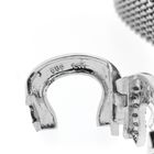 Image 6 of Steel Flex bracelet with white gold charm and diamond | 0.20 ct.