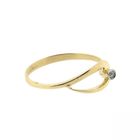 Image 7 of 18 carat gold solitaire ring with diamond | 0.015