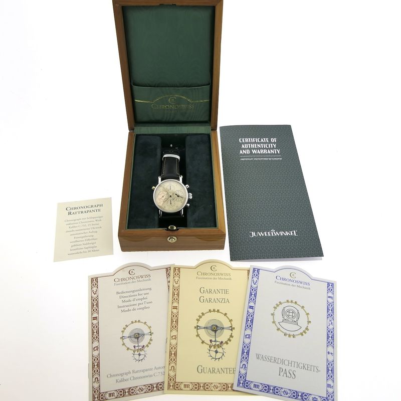 Image 4 of Chronoswiss Rattrapante Chronograph CH7323; Automatic men's watch with double chronograph