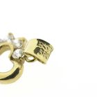 Image 4 of Gold pendant of a heart with zirconia