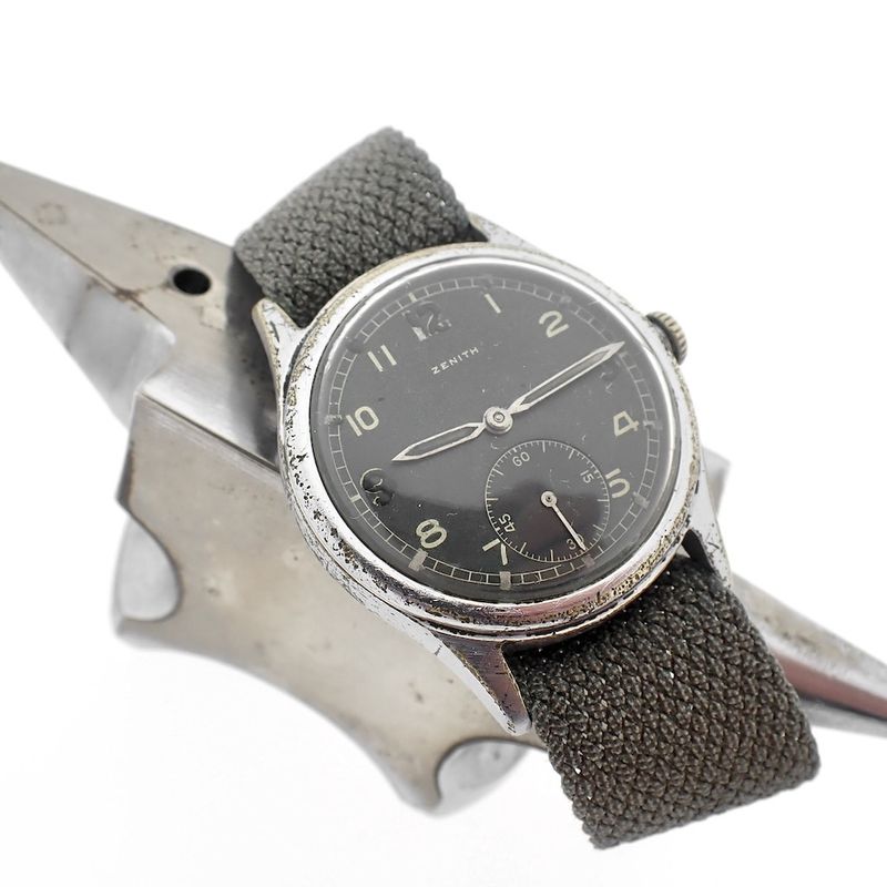 Image 1 of Zenith Military 'Dienstuhr'; German WWII watch