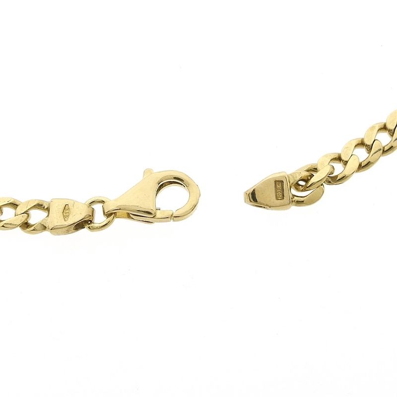 Image 6 of 8 carat flat gourmet link bracelet