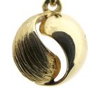 Image 4 of Gold yin yang pendant