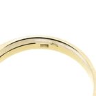 Image 8 of Two-tone gold solitaire ring with diamond; 0.035 ct.