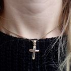 Image 3 of Gold pendant of a cross