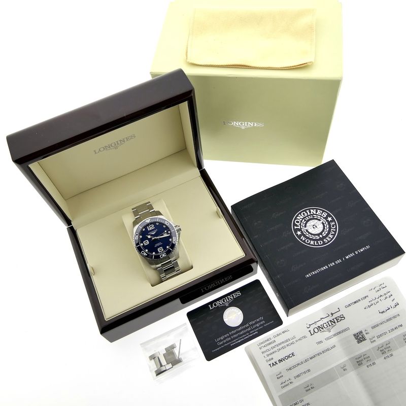 Image 4 of Longines Hydroconquest; Automatic men's watch