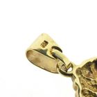 Image 7 of Gold pendant of two dogs with zirconia