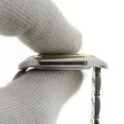 Image 8 of Cartier Panthère '2 Row'; Midsize gold/steel women's watch