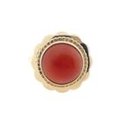 Image 5 of Gold ring with red coral | Vintage