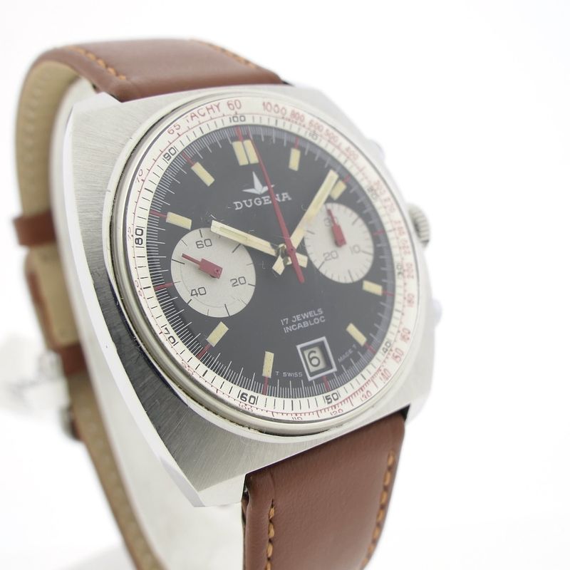 Image 15 of Dugena 136 Chronograph; Vintage men's watch