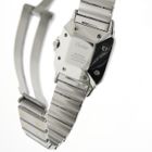 Image 9 of Cartier Santos Carree 2961; 18k. Gold/steel unisex watch