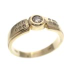 Image 1 of Vintage gold ring | 0.25 ct. diamonds