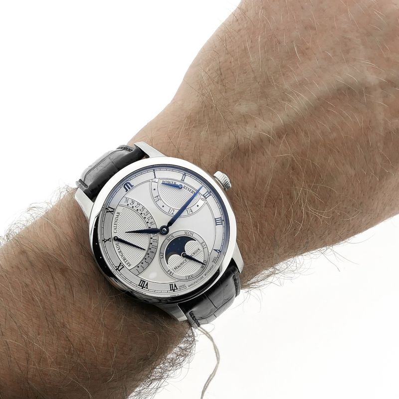 Image 15 of Maurice Lacroix Masterpiece Moon Retrograde MP6588; Automatic men's watch