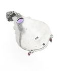 Image 6 of Silver pendant with the face of a sleeping moon