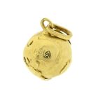 Image 1 of 18 carat gold globe pendant