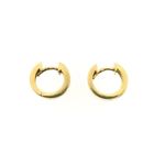 Image 4 of Two-tone gold earrings with zirconia
