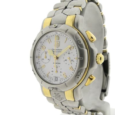 Image 2 of Tag Heuer 6000 Automatic Chronograph; Gold/steel men's watch
