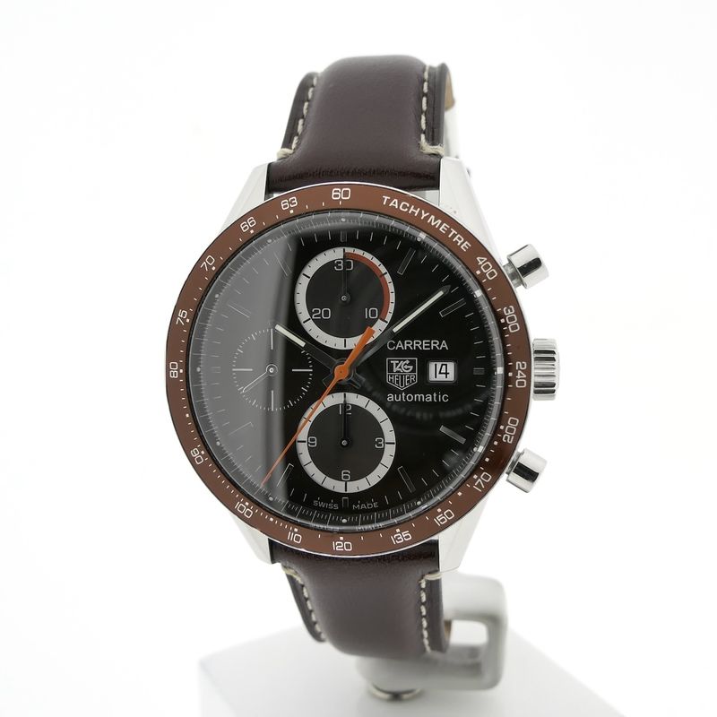 Image 15 of TAG Heuer Carrera 'Juan Manuel Fangio' CV2013-4; Chronograph men's watch