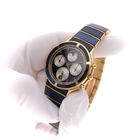 Afbeelding 5 van Eterna Airforce Galaxis Moonphase 850.4386.68; Vintage 18k. Gouden Heren Horloge