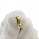 Image 2 of Gold stud earrings with diamonds