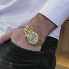 Image 22 of Rolex Datejust 1600; Vintage 18k Gold Men's Watch