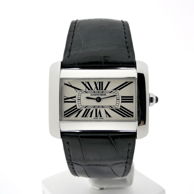 Image 7 of Cartier Tank Divan 2600; Dames horloge in full-set