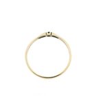 Image 5 of Gold solitaire ring with diamond | 0.02 ct.