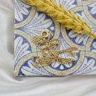 Image 2 of Gold gourmet link chain | 45.5 cm