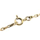 Image 4 of Gold Anchor Chain Necklace; 14 Karat; 65 cm