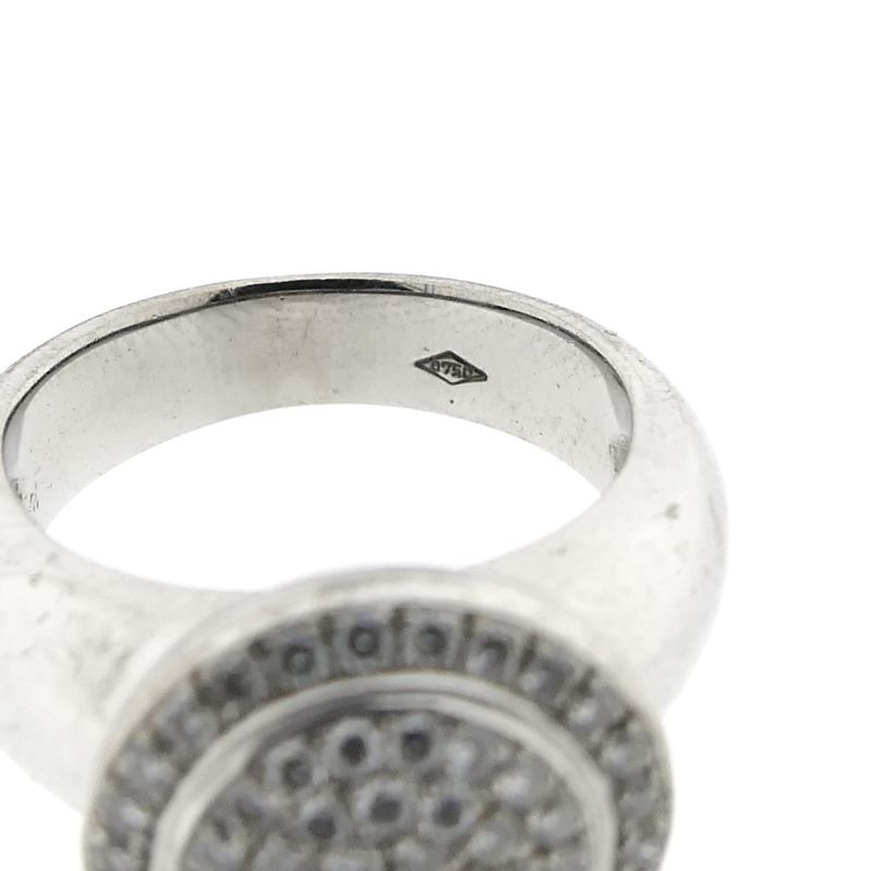 Image 3 of White gold cocktail ring with diamonds; 0.62 ct.