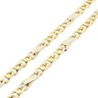 Image 7 of Two-tone gold fantasy link necklace