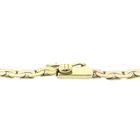 Image 4 of Gold fantasy link bracelet with diamond; 0.03 ct. | 17.5 cm