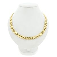 Golden Fantasy Link Necklace