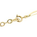 Image 4 of Tricolor gold navy link necklace | 51 cm
