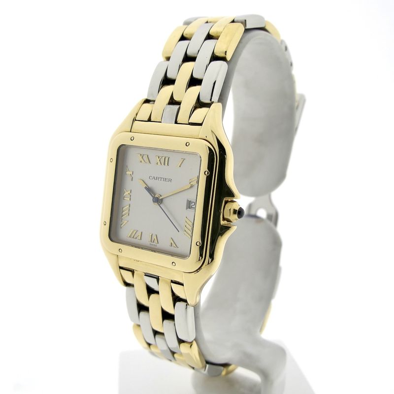 Image 2 of Cartier Panthère 1060; 18k. Gouden mid-size horloge