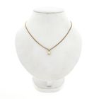 Afbeelding 3 van Gouden hanger met zirconia