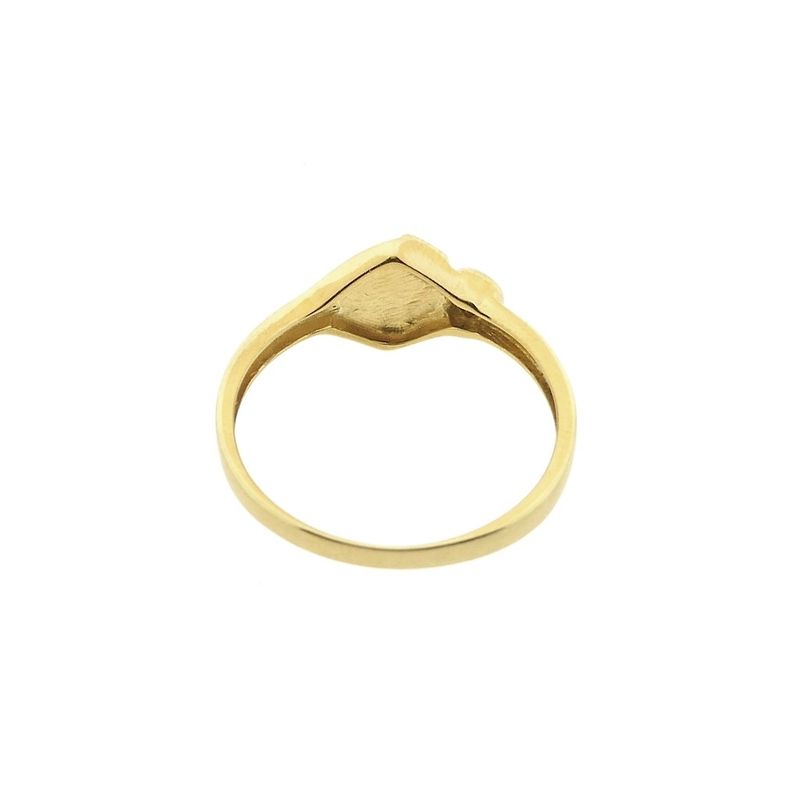 Image 6 of 8 carat ring with diamonds; 0.02 ct.