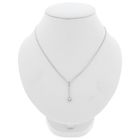Image 3 of White gold pendant with diamond | 0.04 ct.