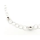 Image 2 of Silver necklace with beads | Stefani St. Jacques | 50 cm