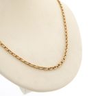 Image 3 of Solid gold anchor link chain | 68 cm