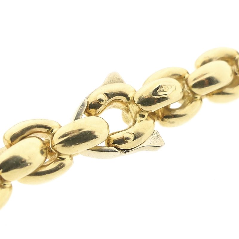 Image 4 of Golden Robust Cable Chain Necklace