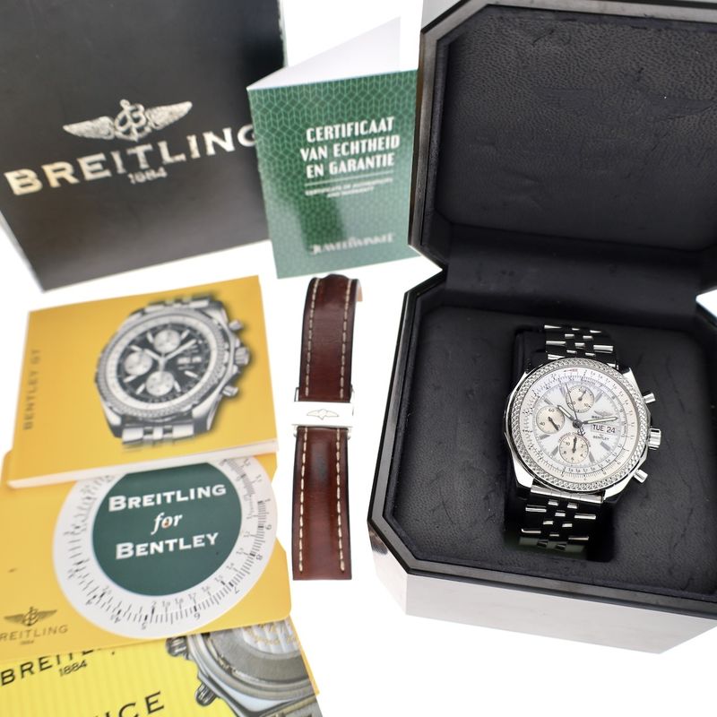Image 19 of **RESERVED** Breitling Bentley GT A13362; Chronograph men's watch