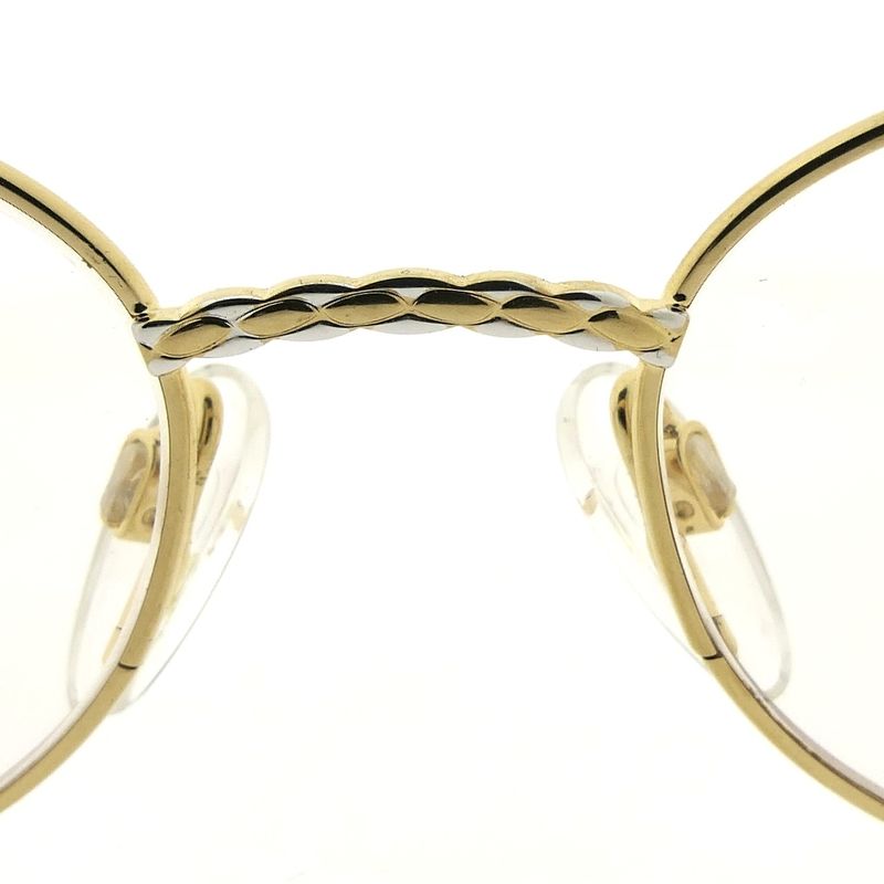 Image 8 of Vintage Chopard women's glasses with clear glass; Gold-plated; 52-20