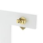 Image 6 of Two-tone gold stud earrings